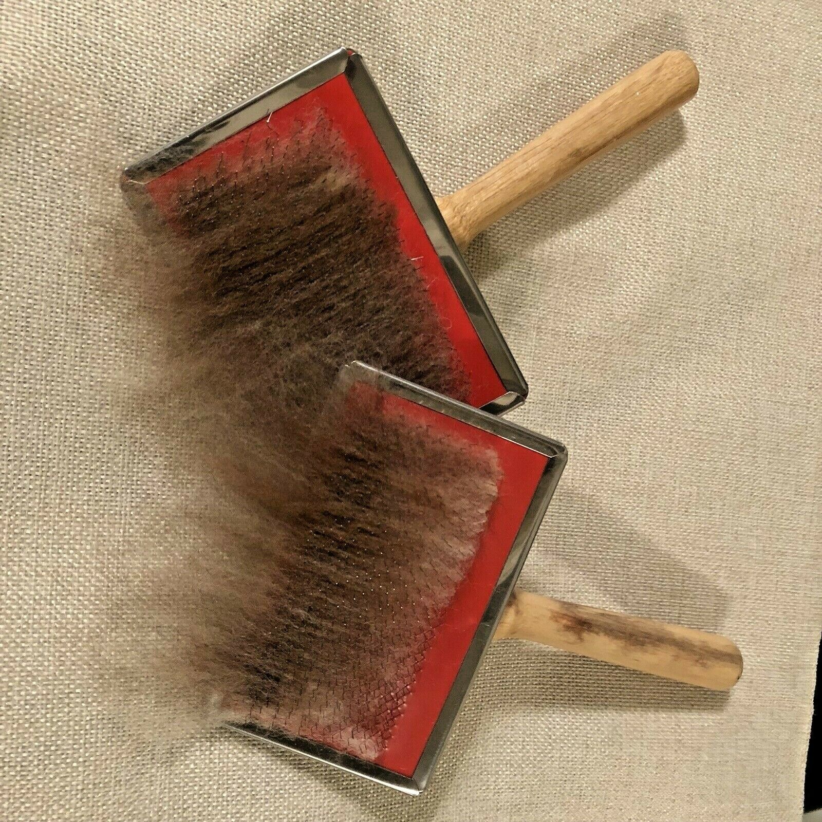 Hand Carders Wool Blending Carding Combs Fleece Felting Preparation One Pair