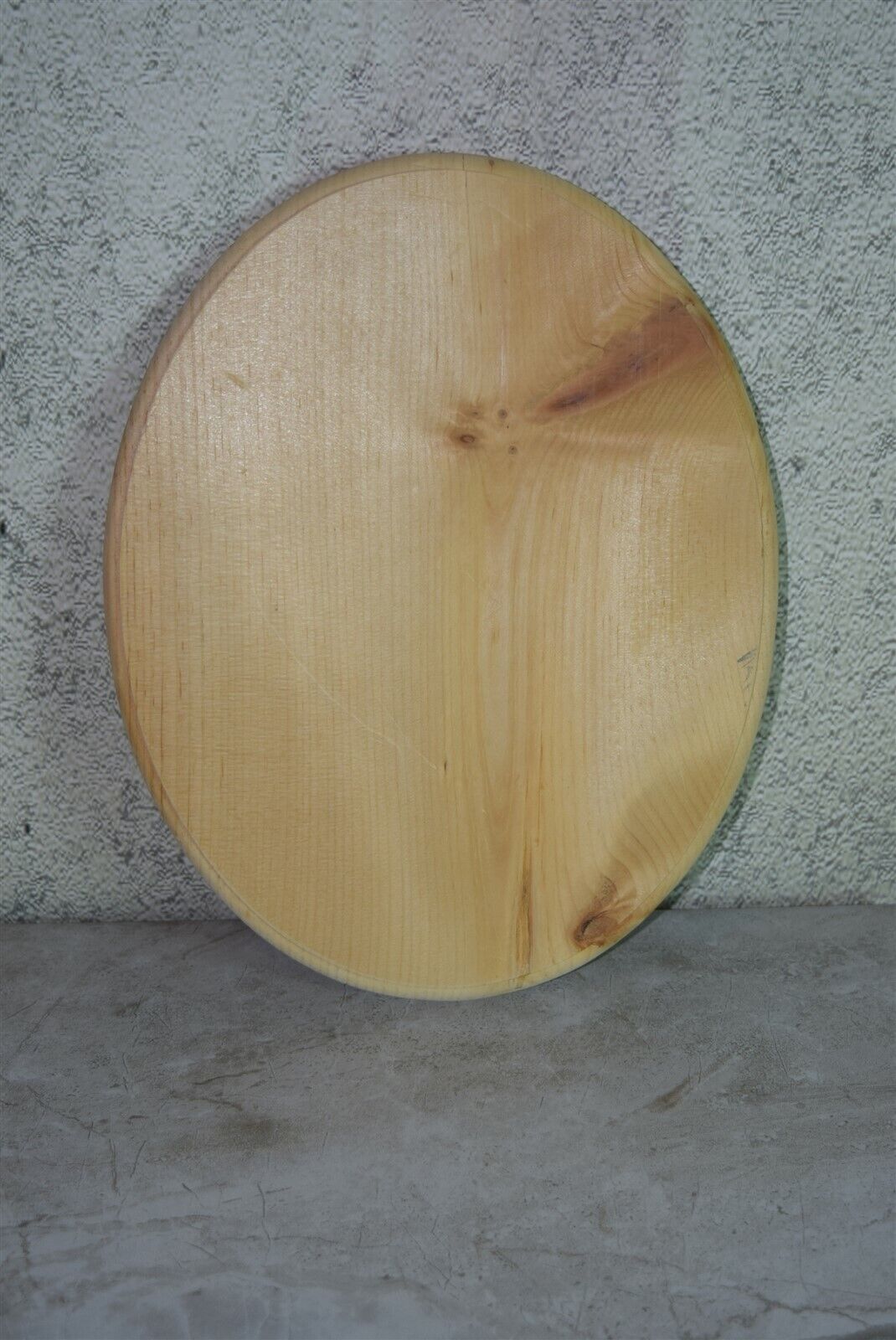 Unfinished Knotty Pine Beveled Edge Plaque For Crafts & Bases 14" H X 11" W