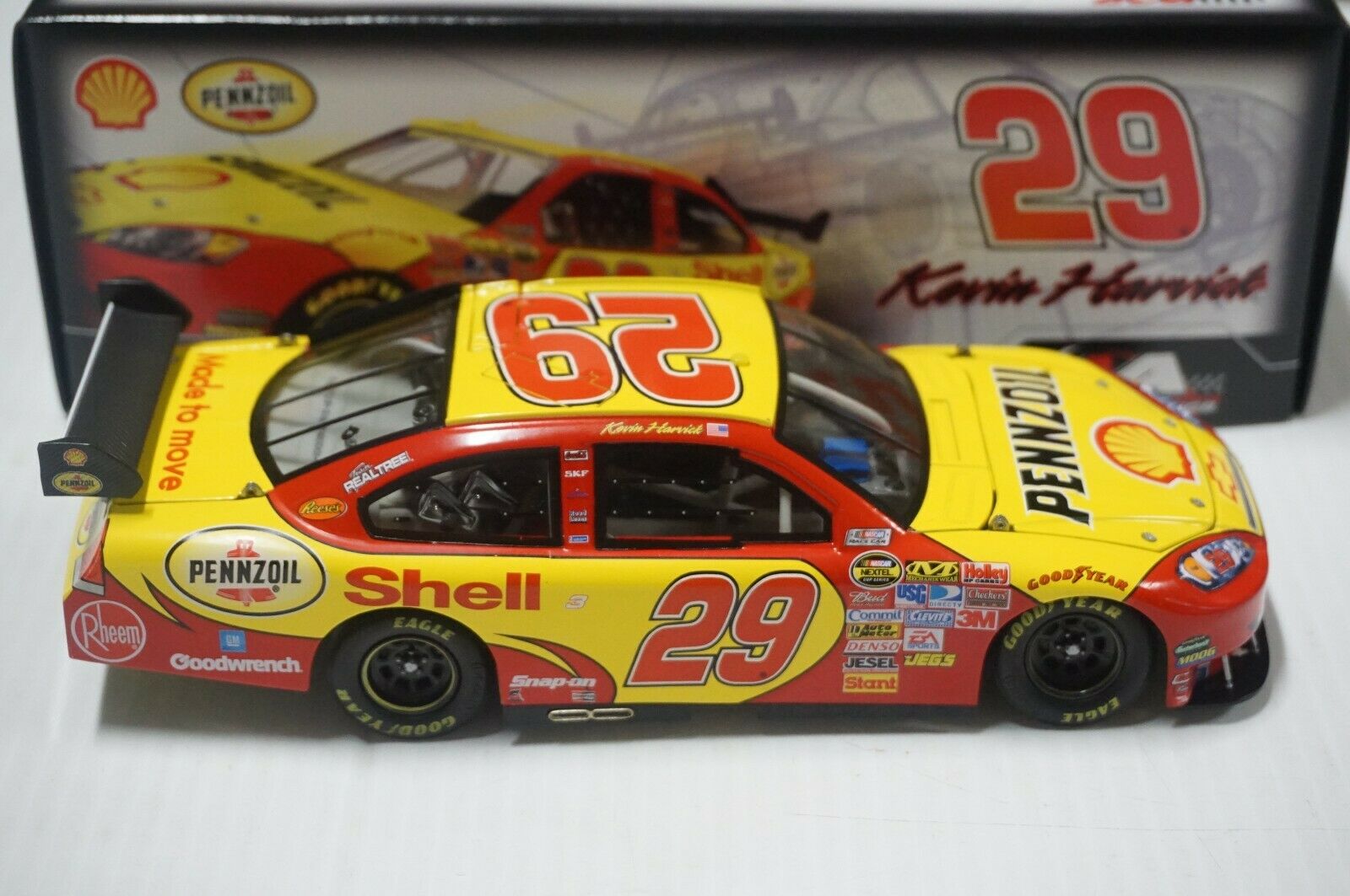 1/24 Kevin Harvick #29 Shell/pennzoil 2007 Impala Ss Cot Nascar Diecast Car