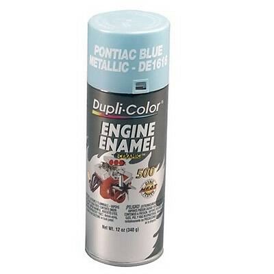 Duplicolor De1616 Engine Enamel Paint, Pontiac Blue Metallic, 12 Oz Can