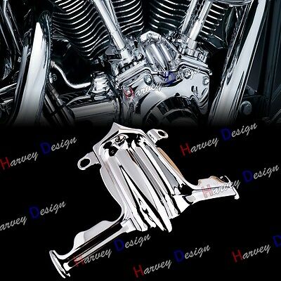 Chrome Tappet / Lifter Block Accent Cover For Harley Twin Cam 00-17 Dyna Parts