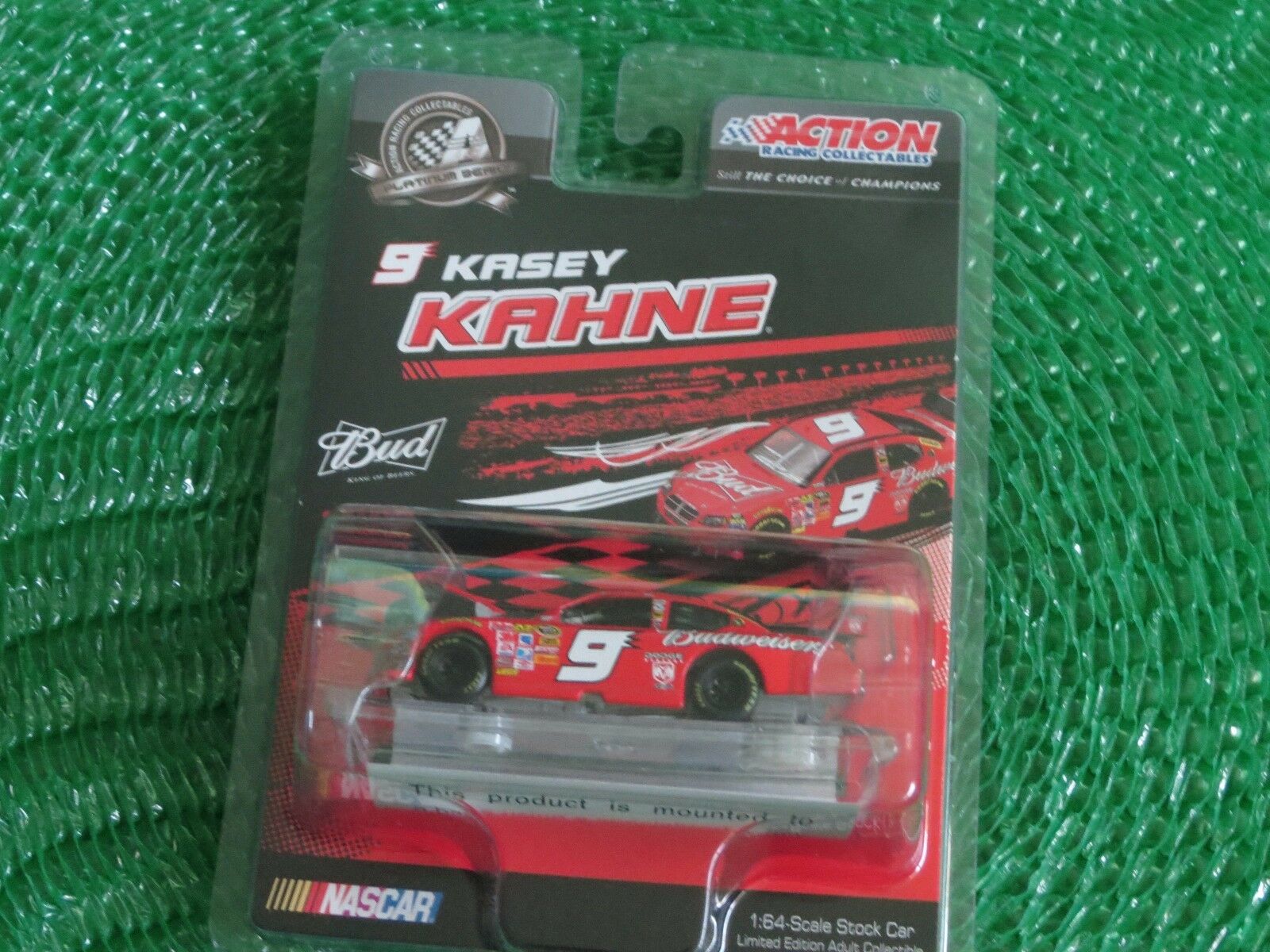 New #9 Kasey Kahne Budweiser 2009 Charger Dodge  Action Platinum 1:64-scale